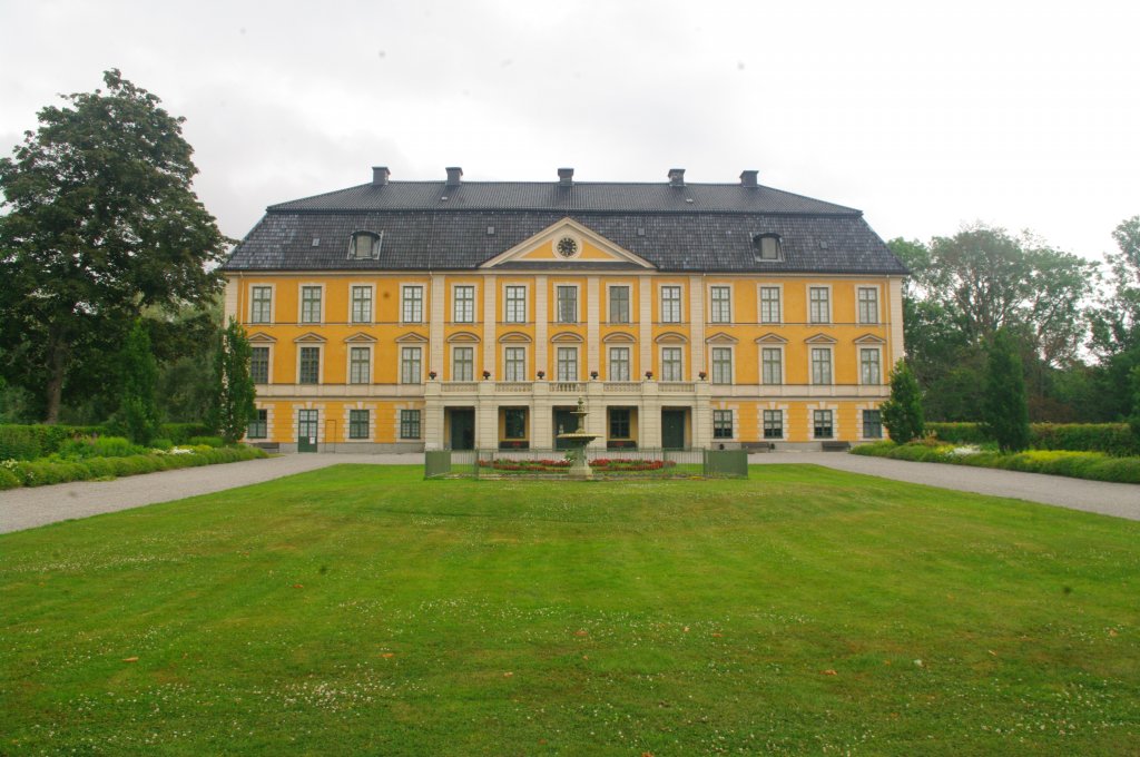 Trosa, Schloss Nyns, erbaut im 17. Jahrhundert mit Parkanlage (10.07.2013)
