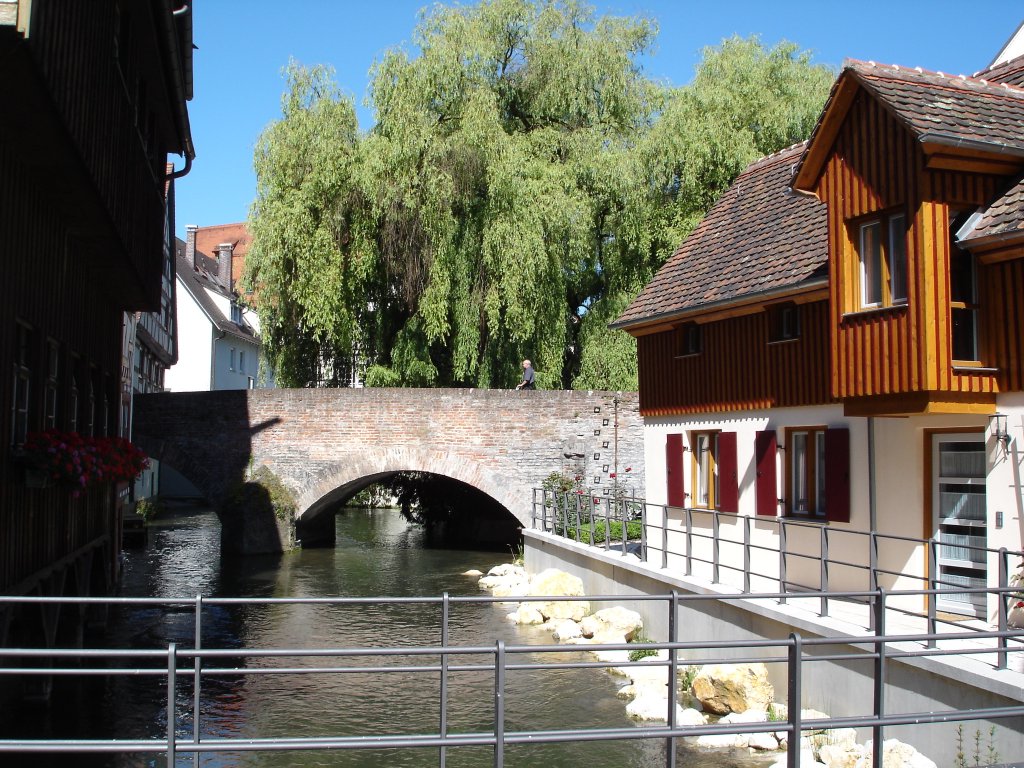 Ulm,das Fischer-und Gerberviertel,
so viele fotogene Stellen auf engstem Raum gibt es in 
kaum einer anderen Stadt,
