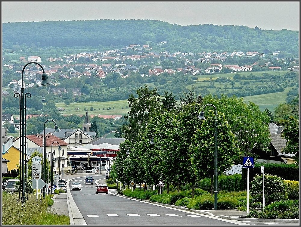 Und dieses schmucke kleine Stdtchen an der Mosel verbirgt sich hinter dem Namen Schengen. 21.05.09 (Jeanny)