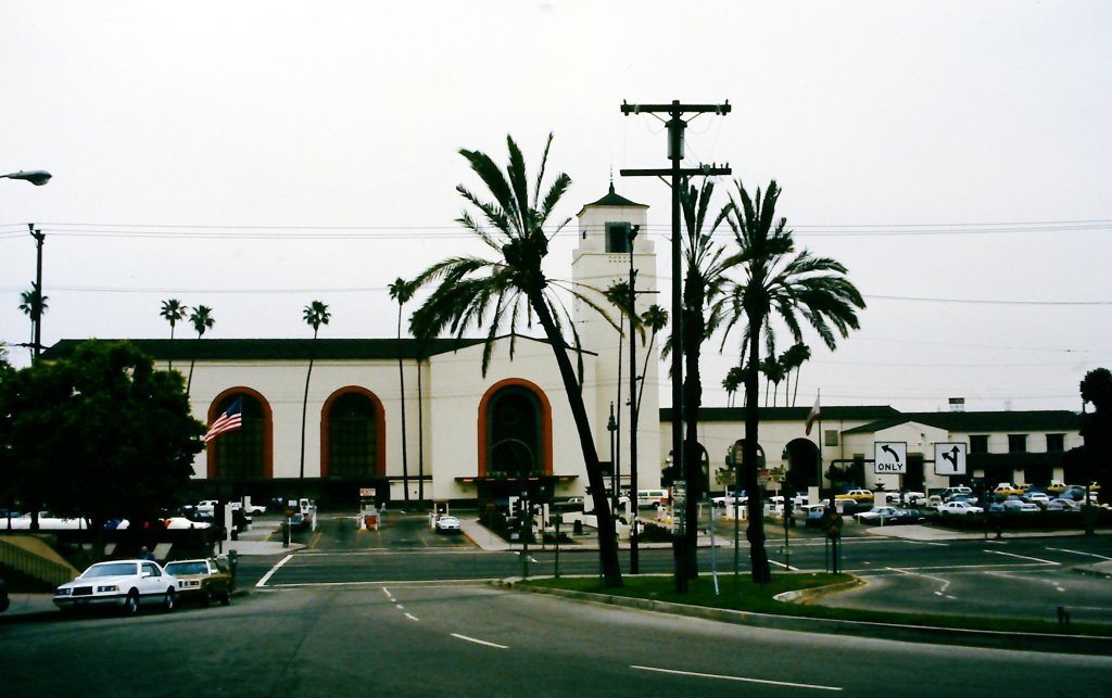Union Station Los Angeles am 20. Juni 1987.
