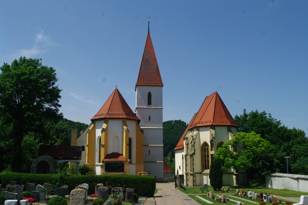 Unterkochen, Wallfahrtskirche St. Maria und Barbara Kapelle, Ostalbkreis (28.06.2012)