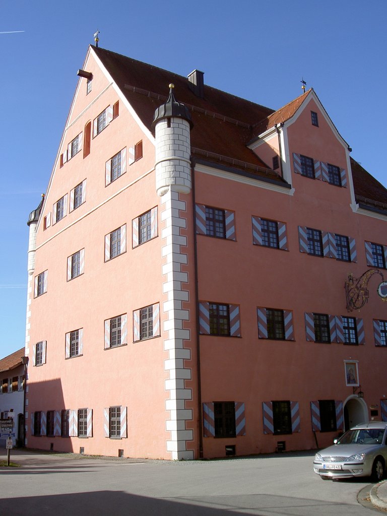Unterthingau, Schloss, jetzt Rathaus, Kreis Ostallgu (16.10.2011)