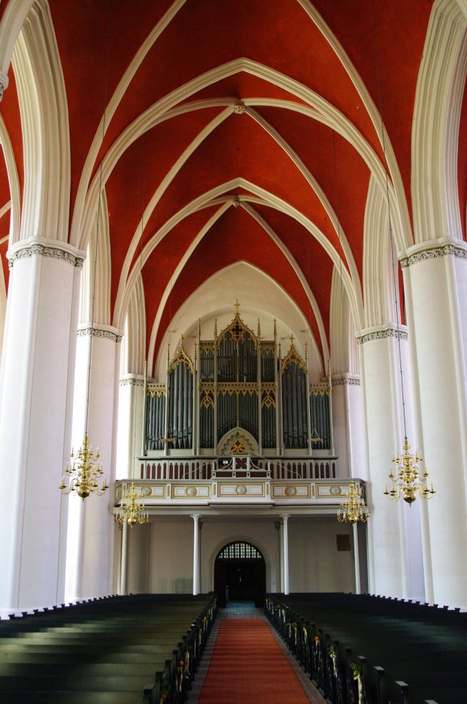 Verden, Dom St. Marien am Domplatz, Orgelempore (09.05.2011)