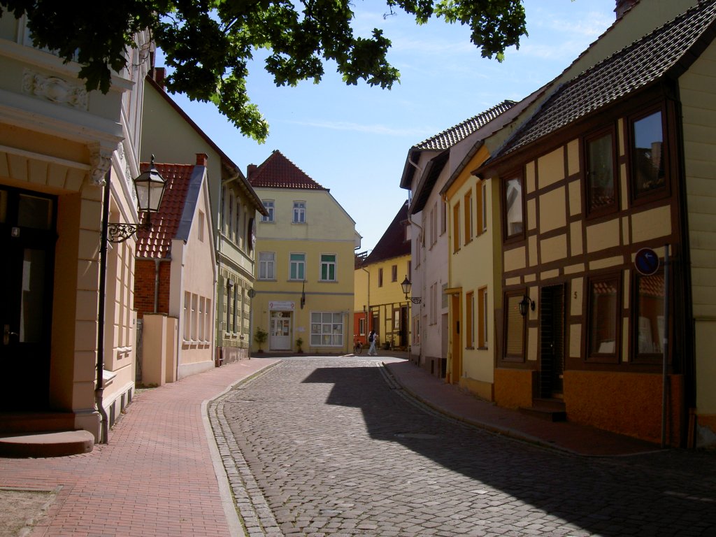 Verden, Fachwerkhuser in der Andreasstrae (09.05.2011)