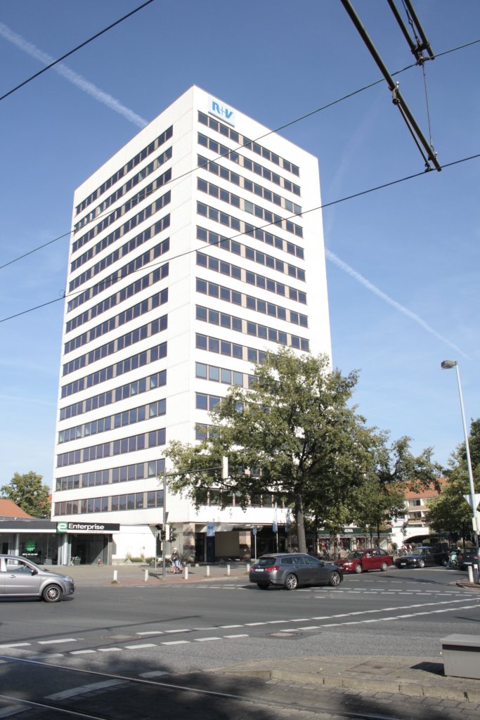 Verwaltungsgebäude der R & V-Versicherung am Niedersachenring/Hannover. Foto vom 24.09.2011.