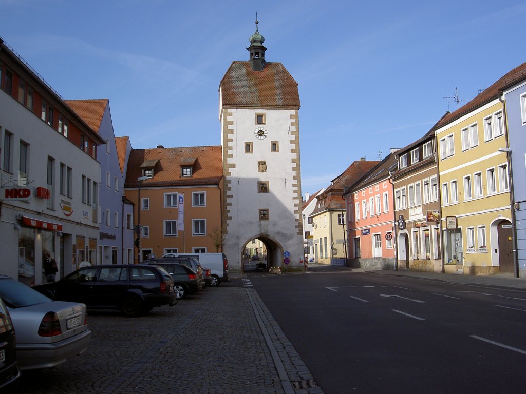 Vilseck, Obertor am Ende des Marktplatzes (21.04.2012)