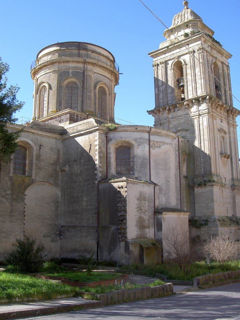 Vizzini, Kirche Giovanni Battista aus dem 18. Jahrhundert (14.03.2009)