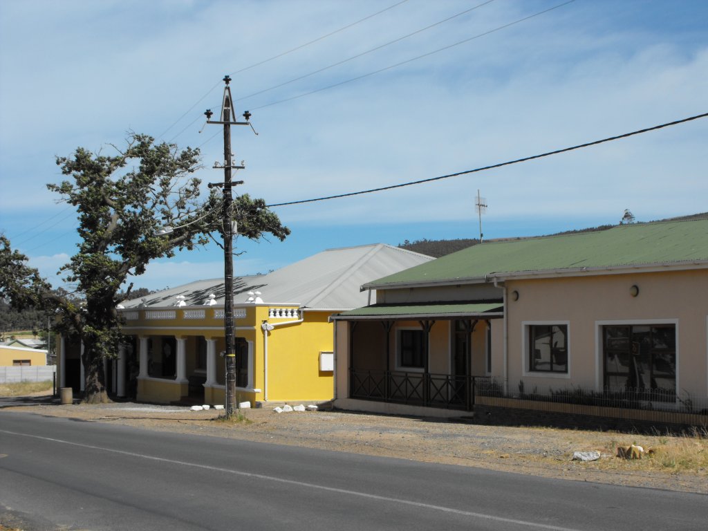 Voortrekker-Bauten an der alten Pass-Strasse. Sir Lovry's Pass Village, 06.12.2010
