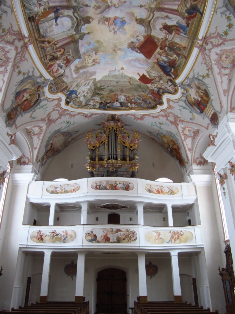 Wallfahrtskirche Habsberg bei Velburg, erbaut von 1761 bis 1773 durch Leonhard 
Matthias Giel (18.02.2012)