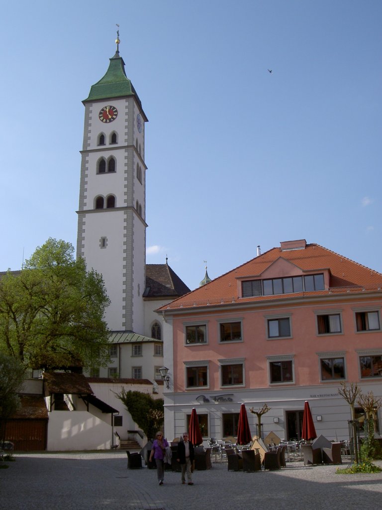 Wangen, Stadtkirche St. Martin, Chor von 1386, Kreis Ravensburg (03.05.2008)