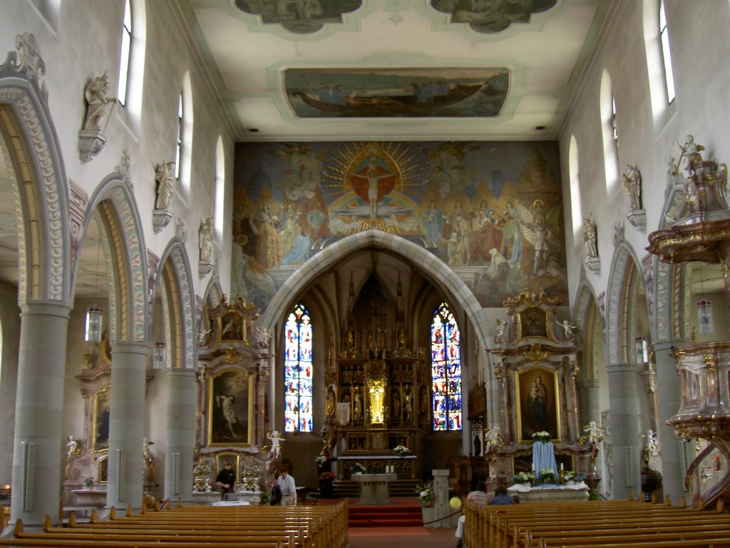 Wangen, Stadtkirche St. Martin, Kreis Ravensburg (03.05.2008)