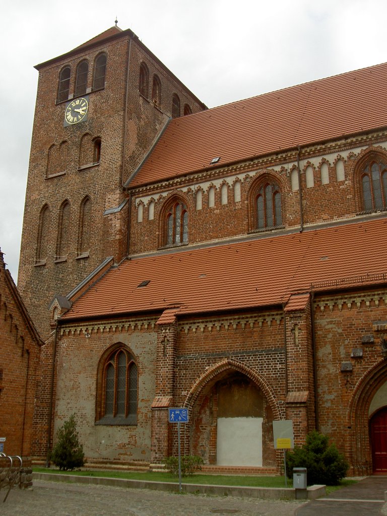 Waren/Mritz, St. Georgen Kirche, erbaut ab 1414 (17.09.2012)