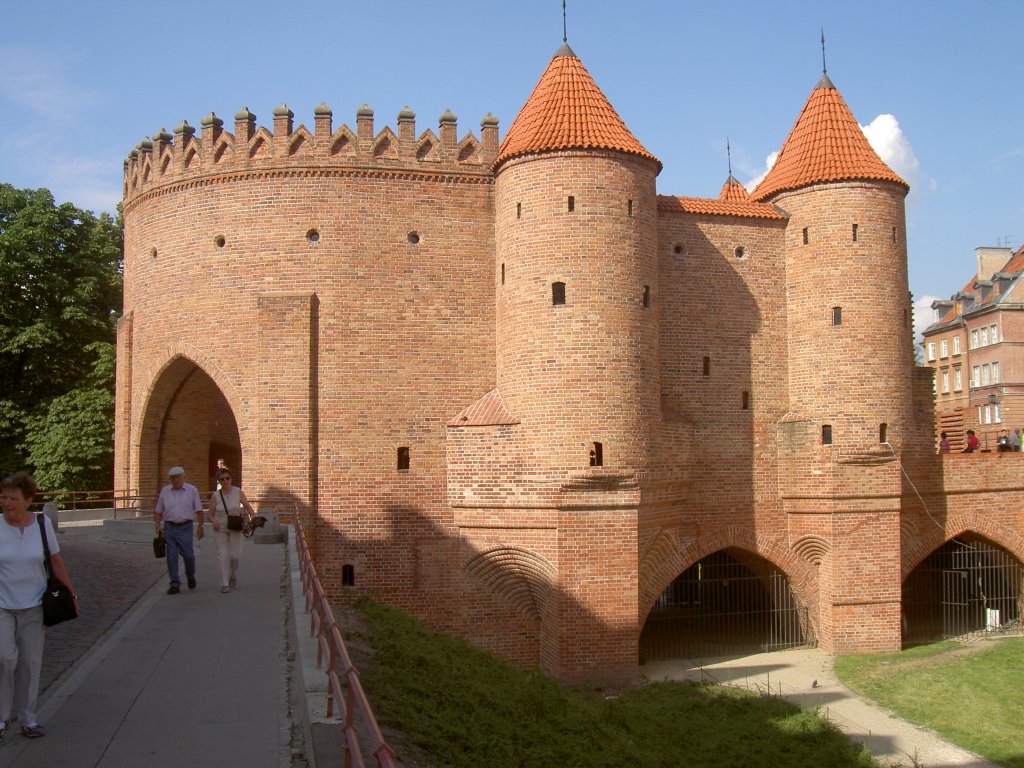 Warschau, Barbakan Tor (01.07.2010)