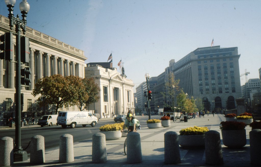 Washington D.C., in der City (4.11.1990)