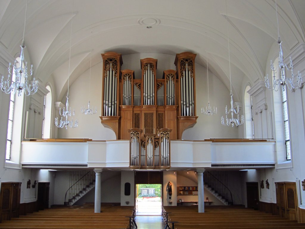 Weggis, Orgel der St. Maria Kirche (11.08.2012)