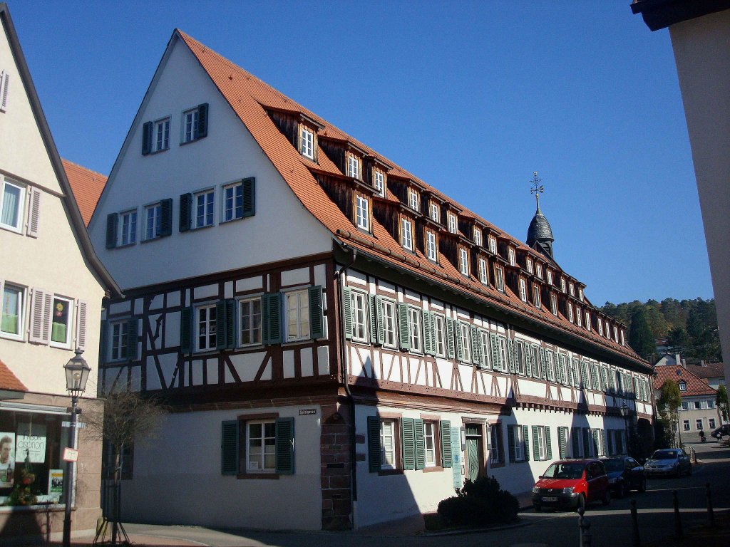 Weil der Stadt, das ehemalige Spital von 1358, Okt.2010