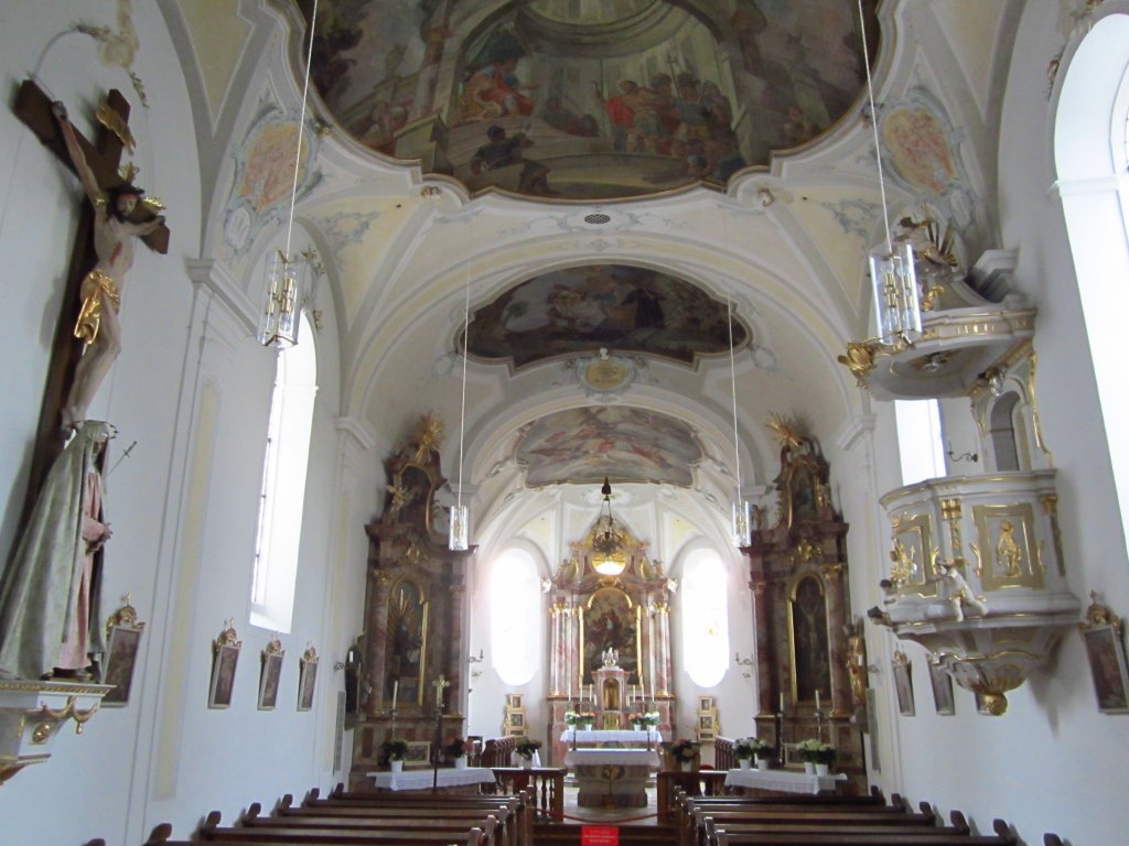 Weilheim, St. Sebastian Kirche, erbaut 1449 (29.04.2012)