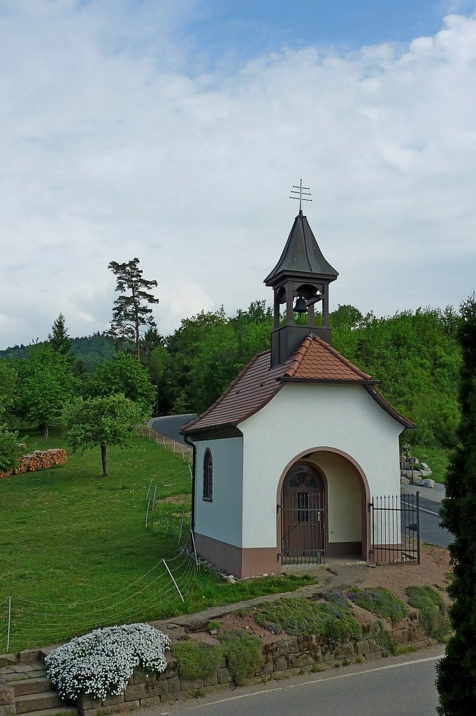 Weinbergkapelle bei Durbach in der Ortenau, Mai 2011