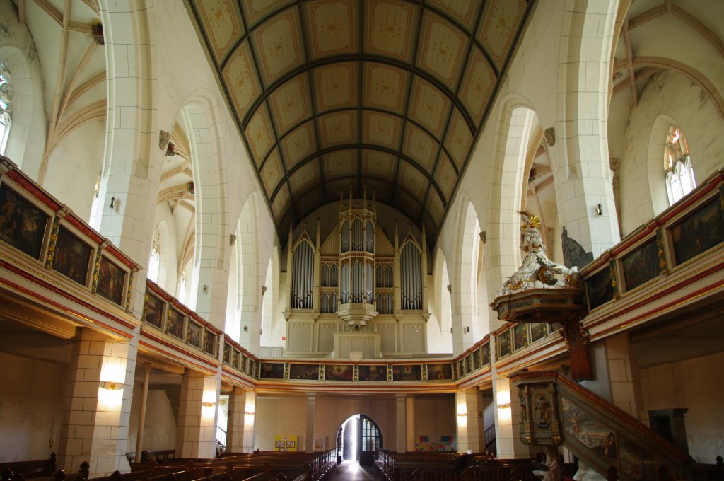 Weienfels, Marienkirche, Lagegast Orgel (18.07.2011)