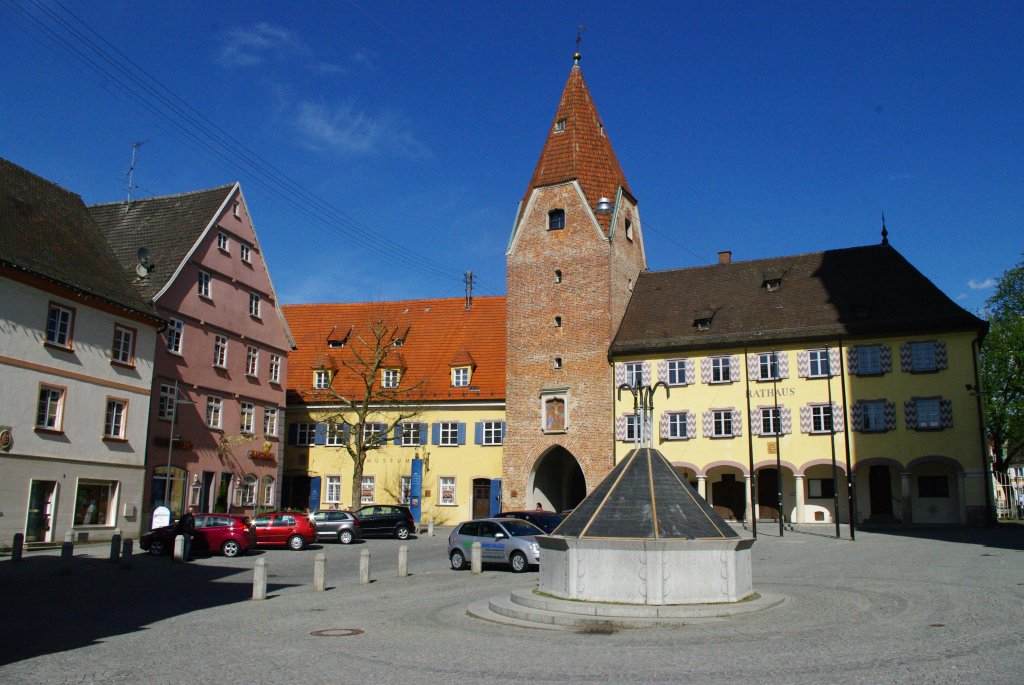 Weienhorn, Rathaus von 1761, Kirchplatz (07.04.2011)