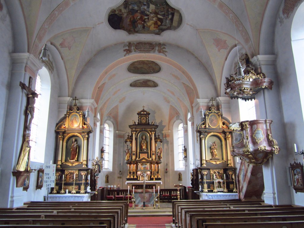 Westenhofen, Altre aus dem 17. Jahrhundert der St. Martin Kirche (05.04.2012)
