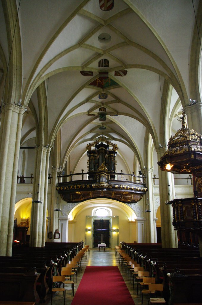 Wiener Neustadt, Neuklosterkirche Hl. Dreifaltigkeit, erbaut ab 1250 (02.06.2011)