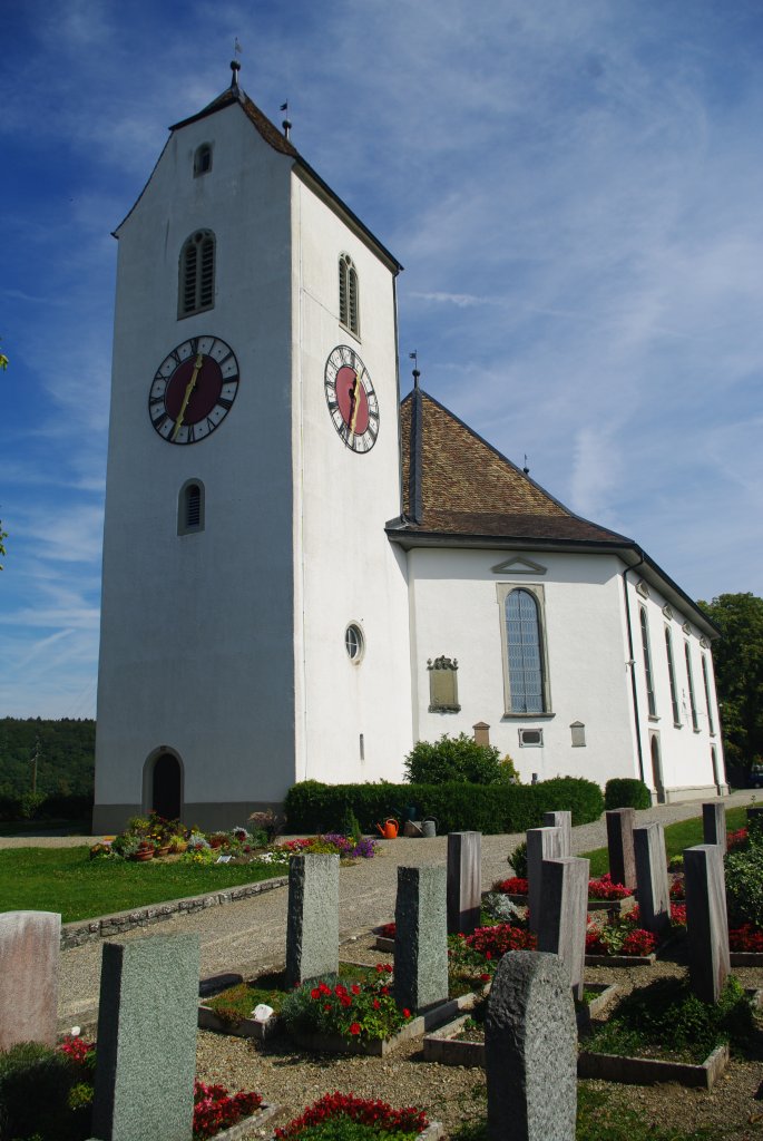 Wilchingen, Ref. St. Othmar Kirche, erbaut 1676 durch Heinrich Peyer (11.09.2011)