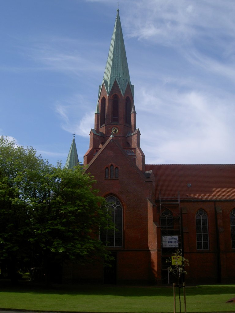 Wilhelmshaven, Garnisonskirche, erbaut von 1869 bis 1875 (26.05.2011)