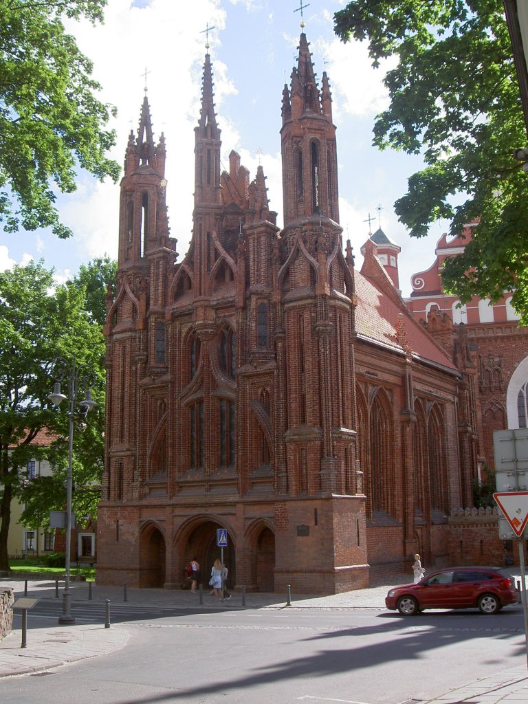 Wilna, St. Anna Kirche (03.07.2010)