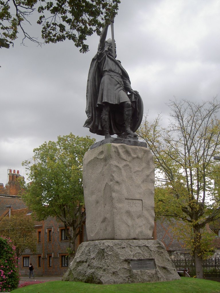 Winchester, Statue Alfred des Groen (30.09.2009)