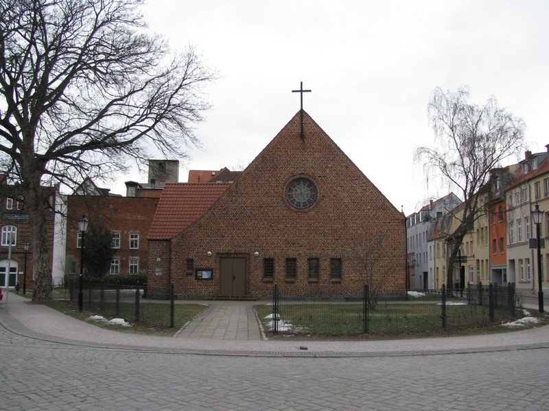 Wismar; Neue Kirche in der Kellerstrae, 07.03.2010