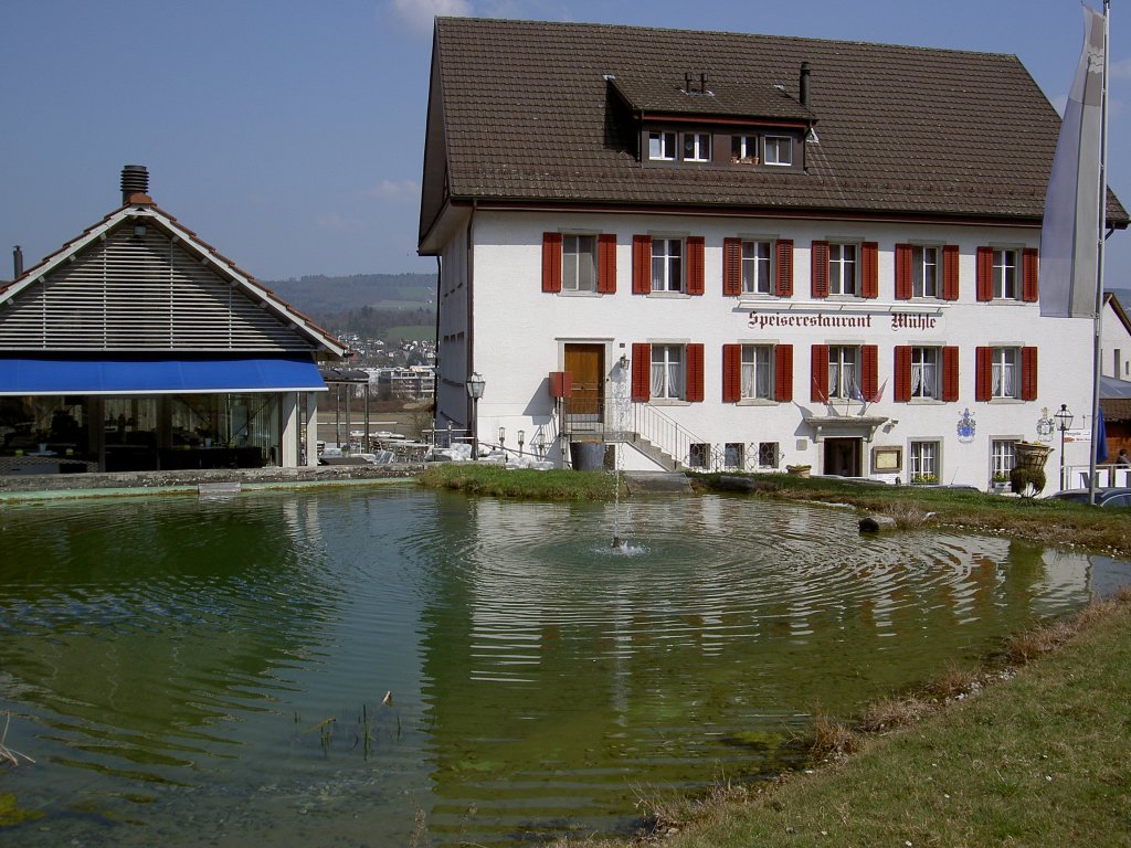 Wohlenschwil, Gasthof zur Mhle, Kanton Aargau (25.03.2012)