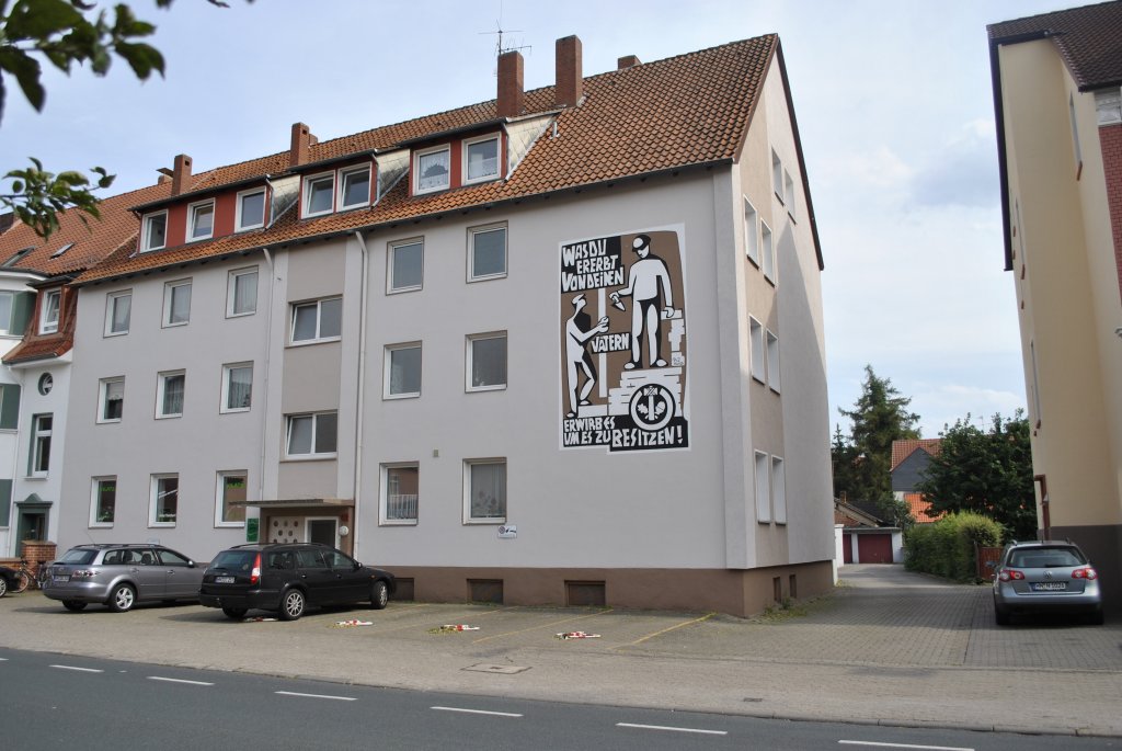 Wohnhaus in Hameln, am 12.07.2011.