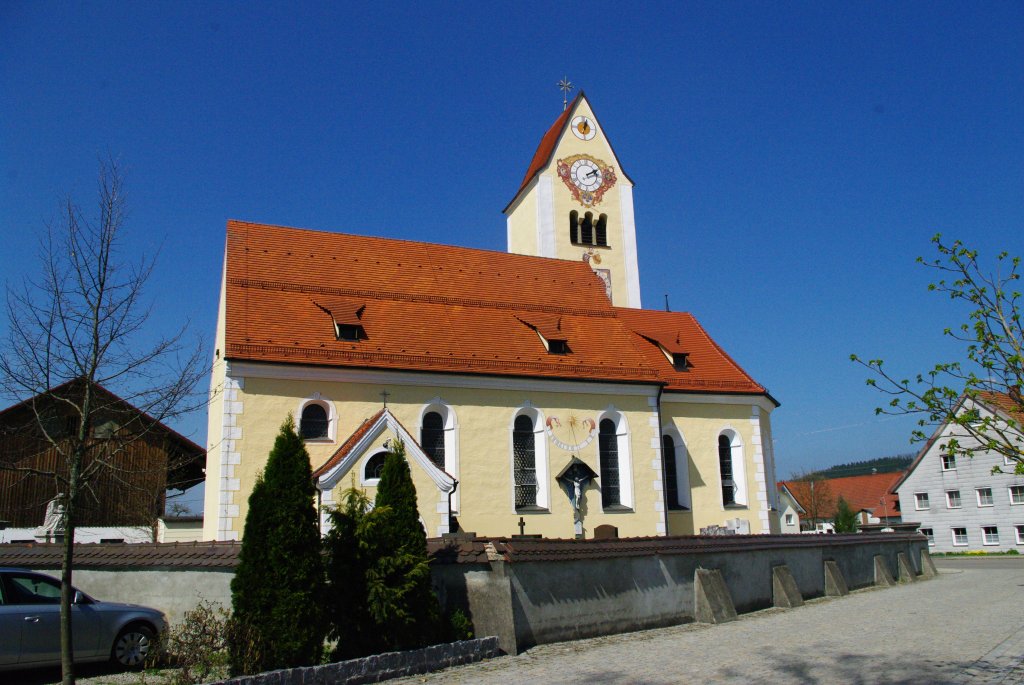 Wolfertsschwenden, St. Vitus Kirche, Landkreis Ostallgu (09.04.2011)