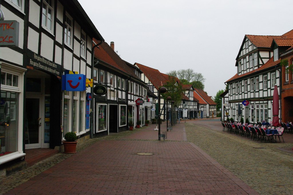 Wunstorf, Fachwerkhuser in der Nordstrae (09.05.2010)