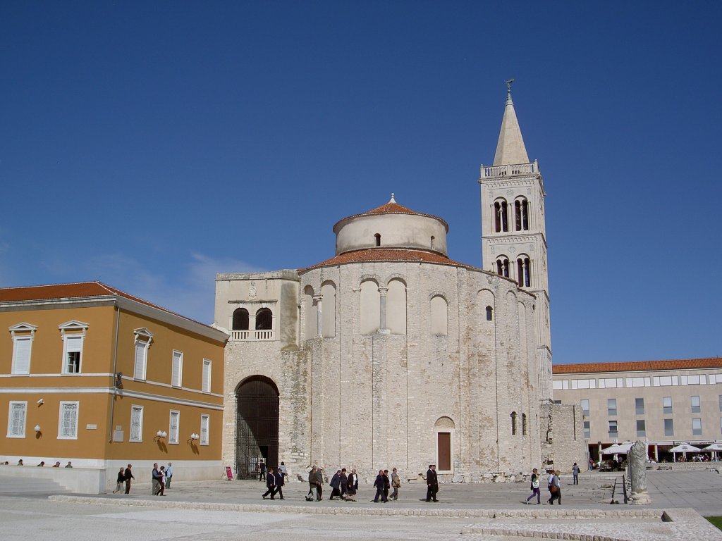 Zadar, Rotunde und Kathedrale Hl. Anastasia (08.10.2011)