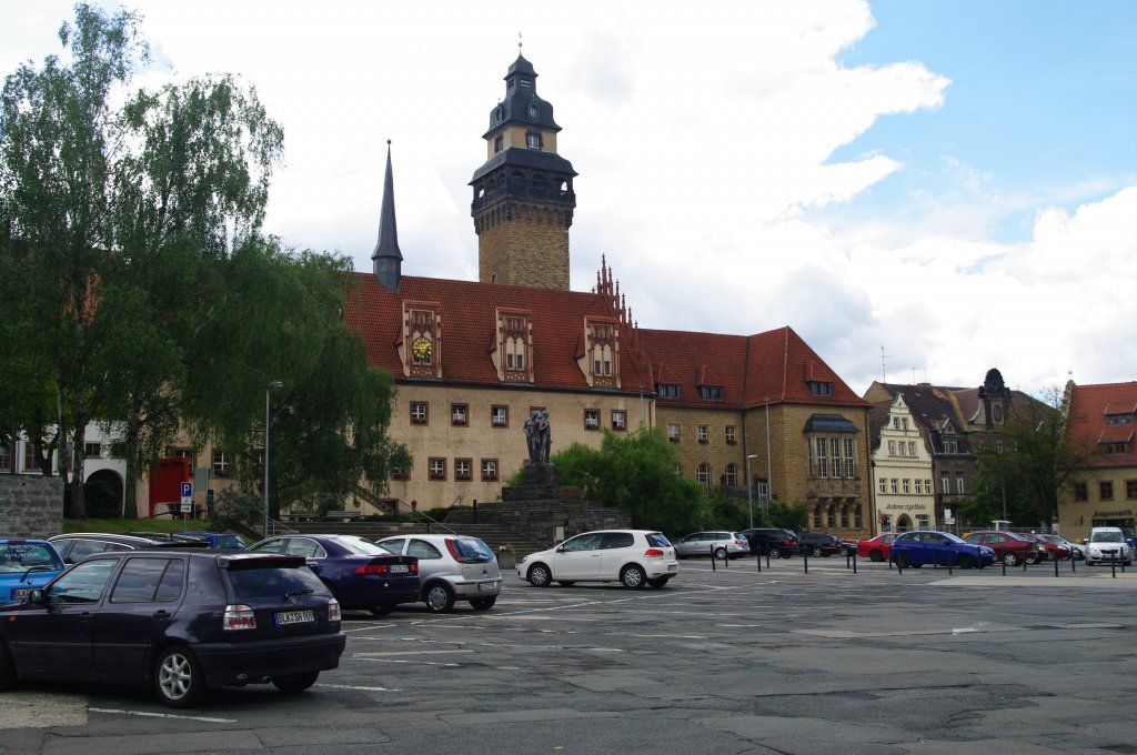 Zeitz, Rathaus am Altmarkt (18.07.2011)