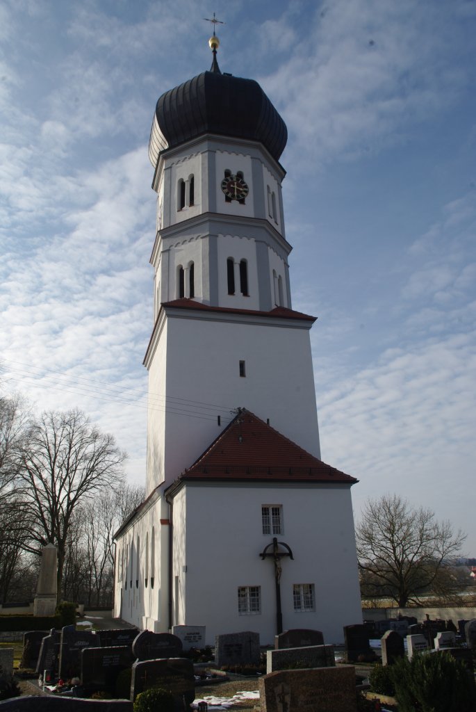 Ziertheim, St. Veronika Kirche, Kreis Dillingen (21.02.2012)