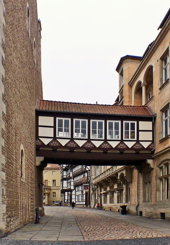 . Braunschwieg - Blick vom Ruhfutchenplatz in Richtung Burgplatz. 03.01.2015 (Jeanny)