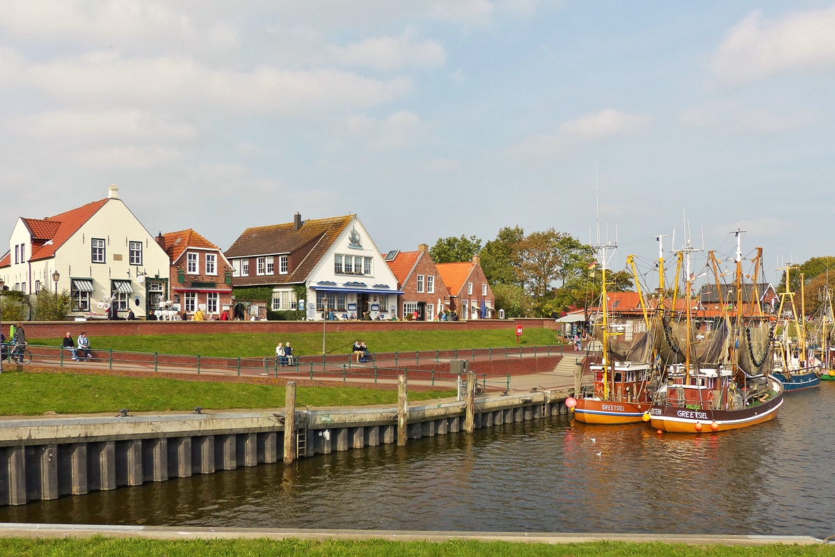 . Greetsiel (Krummhrn) - Am neuen Deich in Greetsiel. 06.10.2014 (Jeanny)