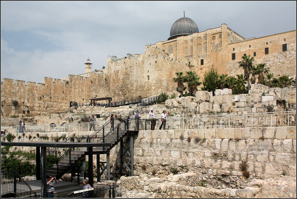 . Jerusalem -

El-Aqsa-Moschee, Ansicht von Sden.

25.03.2014 (Matthias)