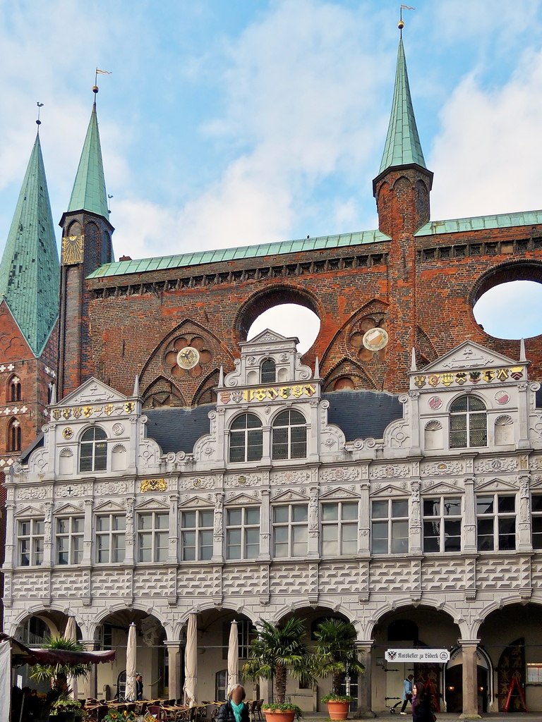 . Lübeck - Das historische Rathaus. 20.09.2013 (Hans)