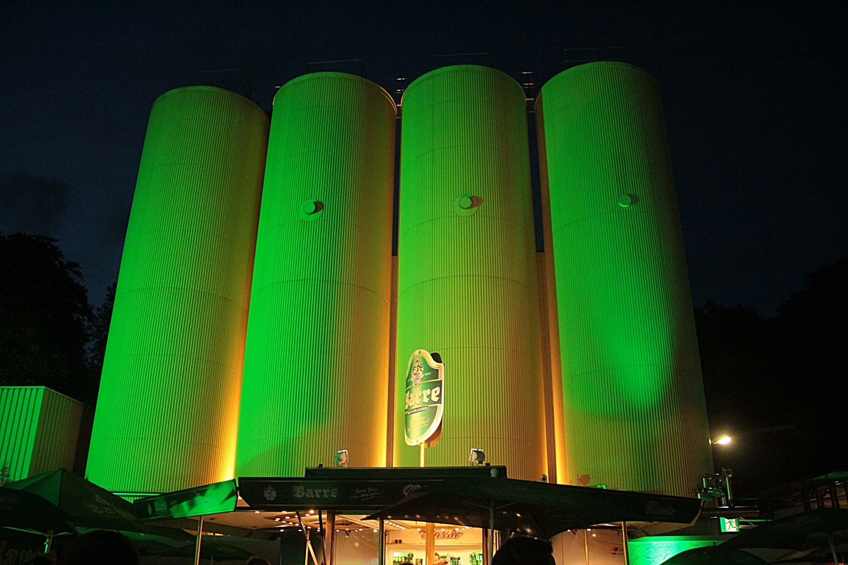 175 Jahre Barre Bräu 
Silo der Brauerei Barre Bräu in Lübbecke  am 16.9.2017