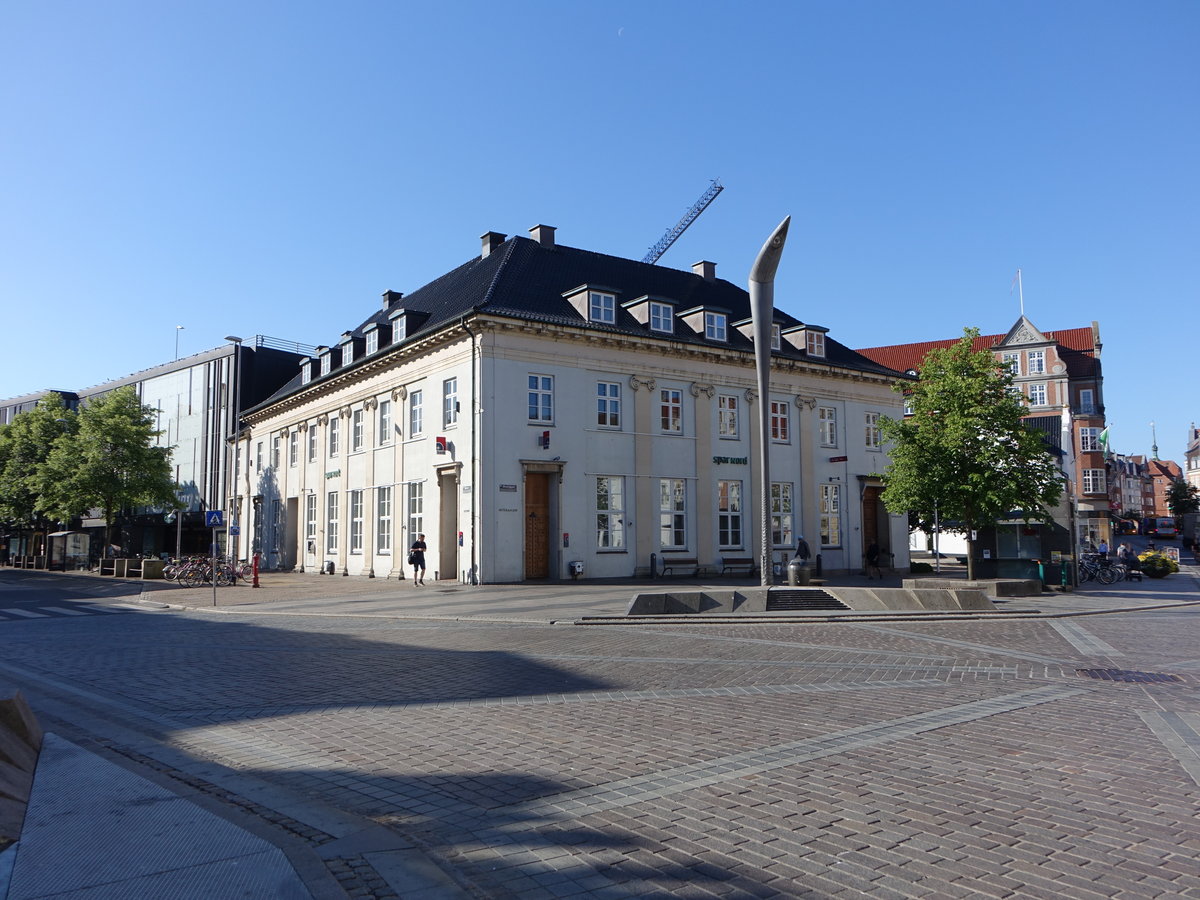 Aalborg, Spar Nord Bankgebude in der Ostergade (08.06.2018)