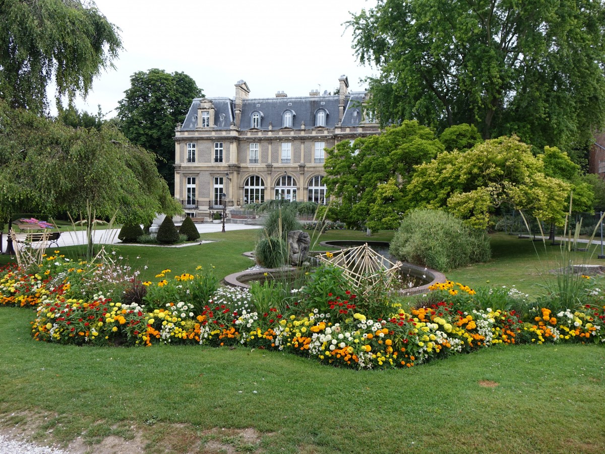 Abbeville, ehem. Karmelitenkloster im Jardin de Carmel (12.07.2015)