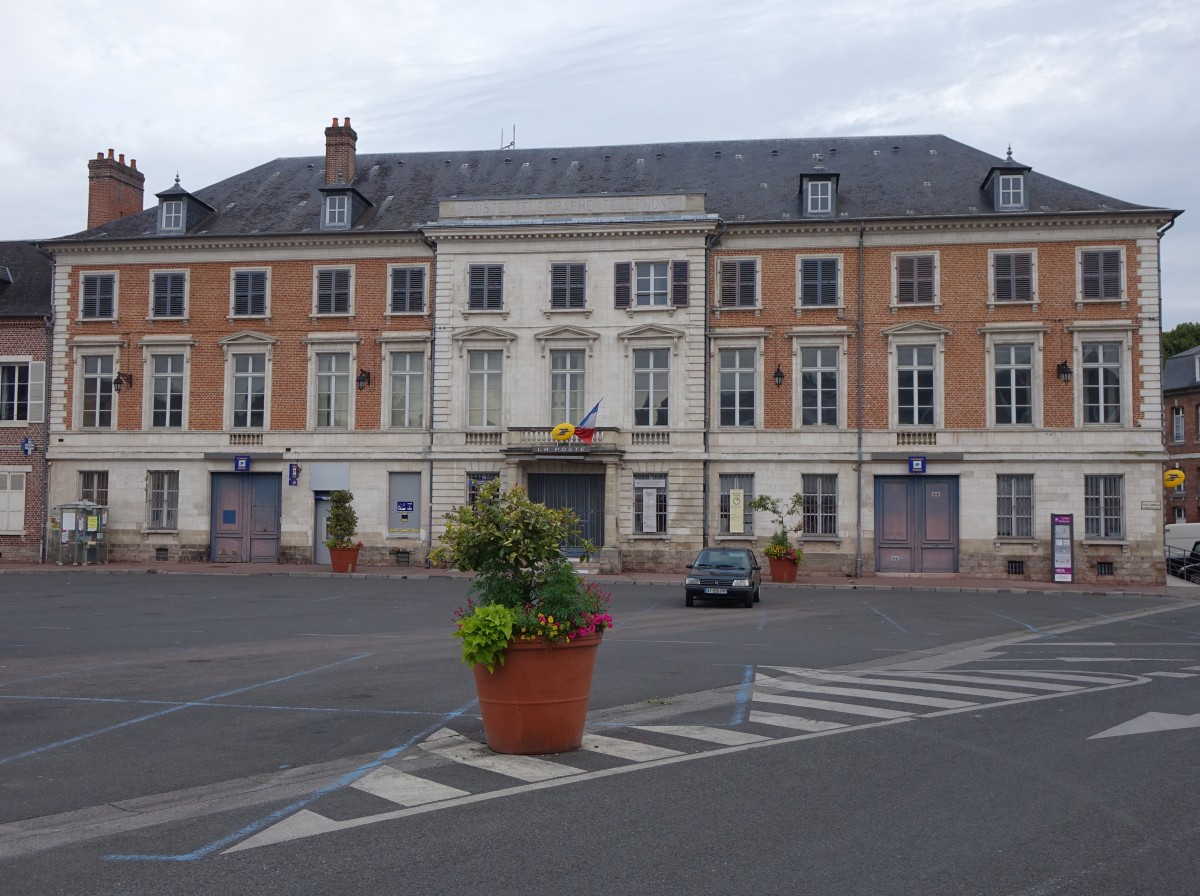 Abbeville, Haus des Arondelles, heute Postamt, Place Clemenceau (12.07.2015)