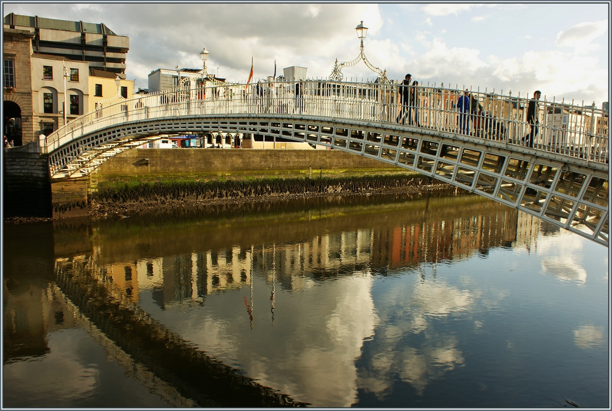 Abendstimmung am River Liffey 
(25.04.2013)