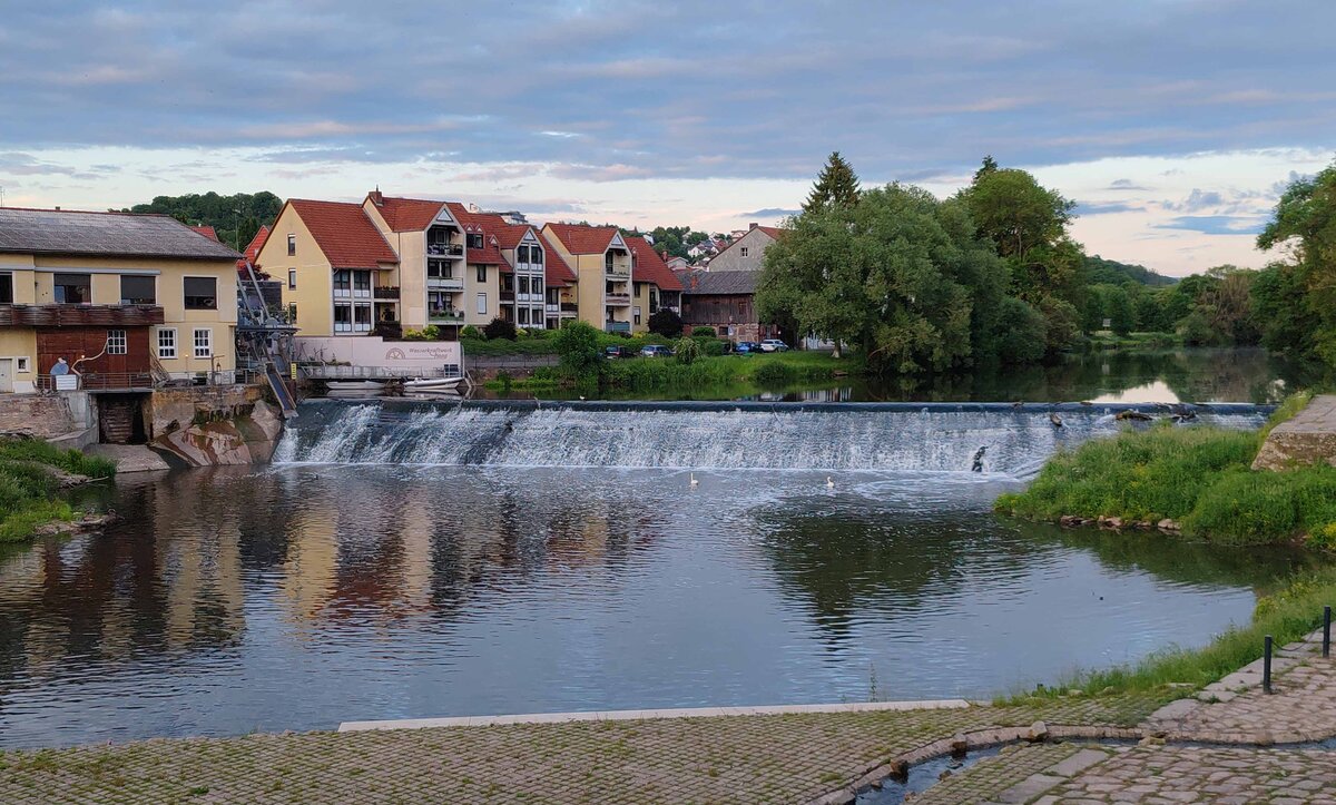 Abendstimmung an der Fulda im Rotenburg an der Fulda, 05-2026