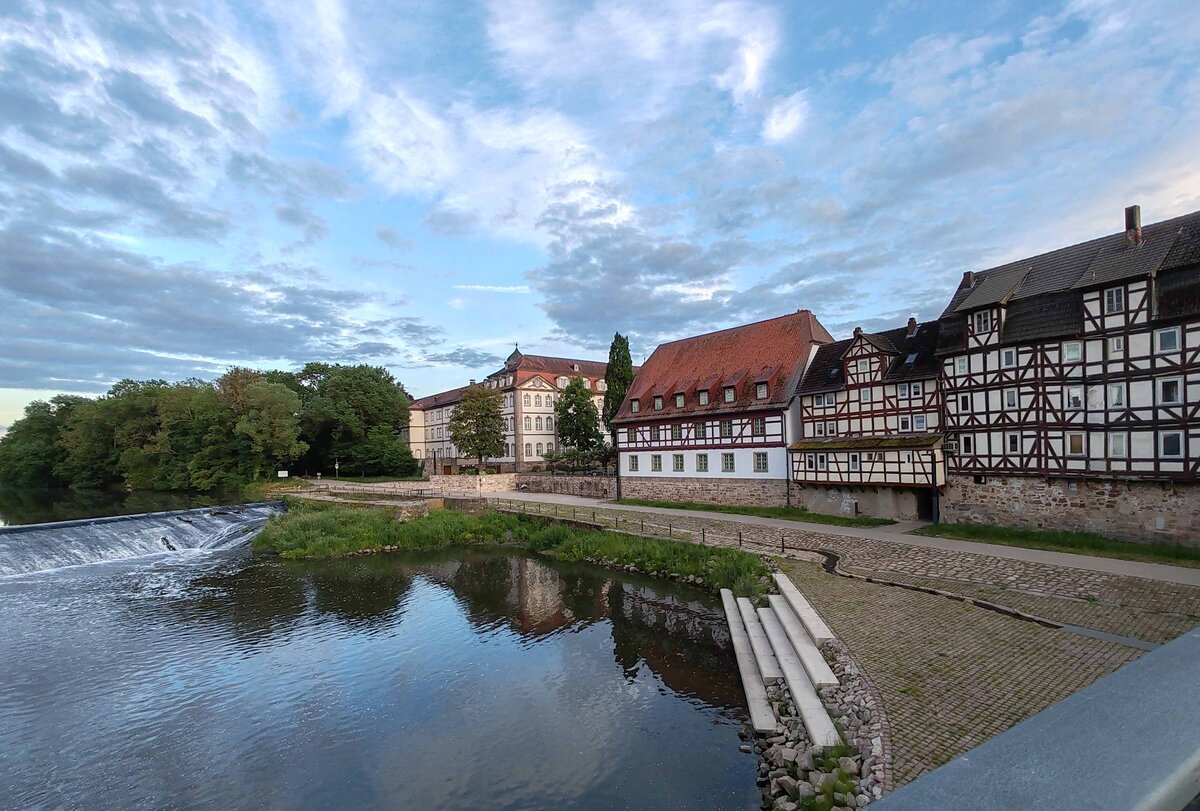 Abendstimmung an der Fulda im Rotenburg an der Fulda, 05-2026