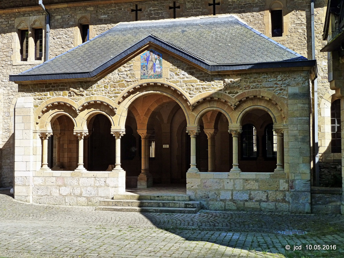 Abtei Notre-Dame d'Orval in Villers-devant-Orval am 08.05.2016